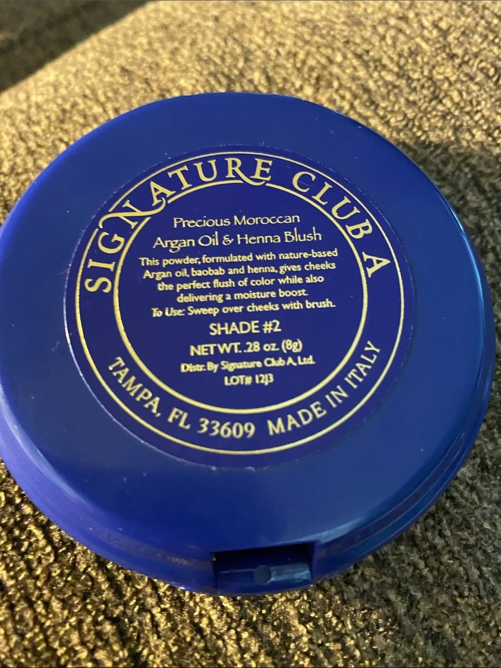 Rare Signature Club A Moroccan Argan Oil & Henna Blush Shade #2